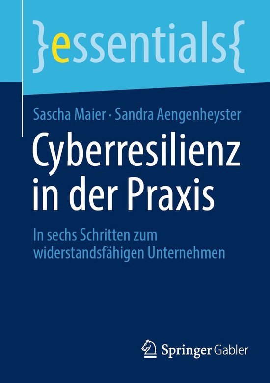 Business and Economics (German Language) - Cyberresilienz in ... - cover