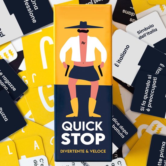 Quickstop - Asmodee - Nederlandstalig kaartspel - Party- en familiespel - Vanaf 10 jaar