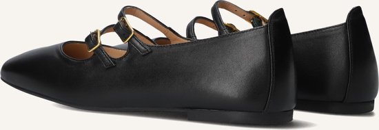 Unisa Berley Ballerina's Dames - Zwart - Maat 39