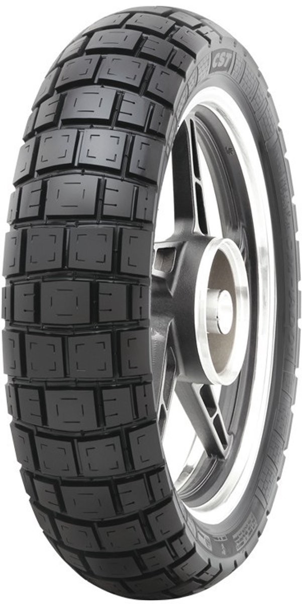 Cst Cm-ad01 62s Tl Achterband Voor Trail Zilver 130 / 70 / 17