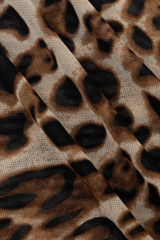 Foto: Ydence t shirt top shiva f25n 80794 1043 leopard dames maat m