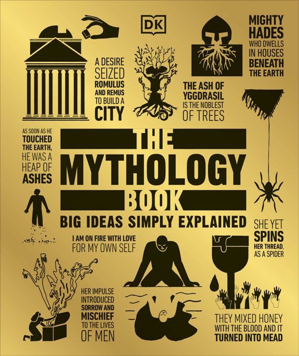 Omslag van DK Big Ideas - The Mythology Book