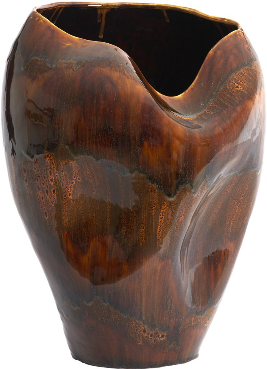 Vaas AZURA - 39x37x53 cm - Bruin