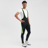 Rogelli Core Colored Heren Lange Fietsbroek - Zwart/Fluor