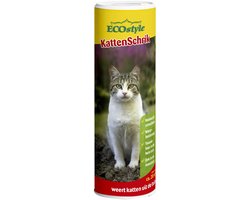ECOstyle KattenSchrik - Kattenverjager voor Buiten - Korrels met Geurstof - Werkt binnen 2 Weken - Waterbestendig - 200 GR