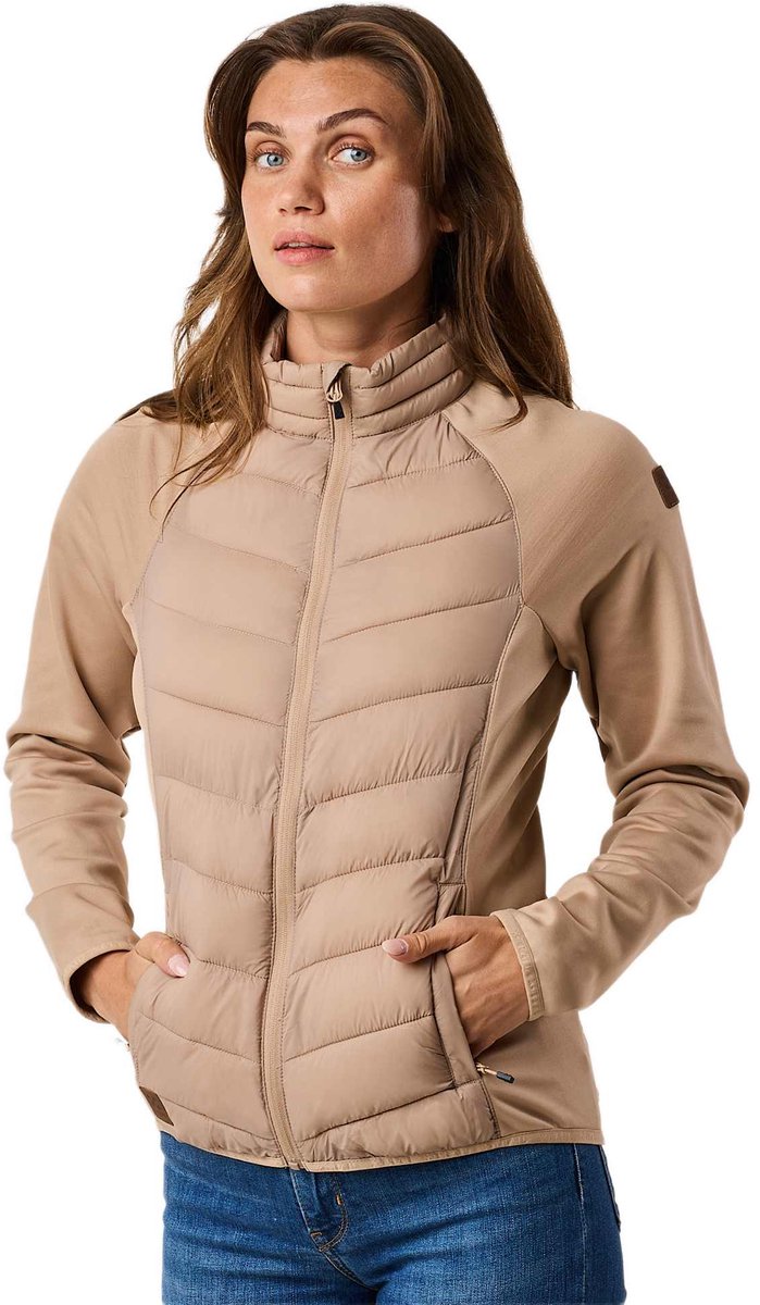 X-trail Hybrid Jas – Outdoor jas voor dames Beige