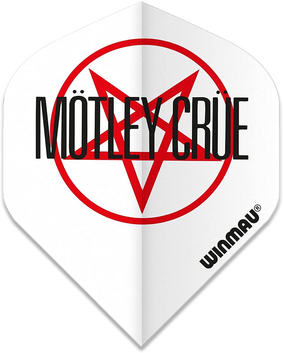 Winmau Rock Legends Motley Crue Logo - Dart Flights