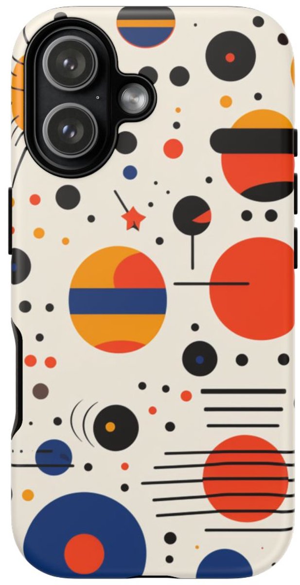 Abstract Hemels Patroon – Telefoonhoesje Geschikt voor iPhone 17