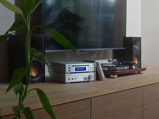 TEAC: PD-301 Tuner/CD-speler - Zilver