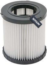SQOON® Cilinderfilter Geschikt voor DeWalt DCV580 – Vervangt DCV5801H HEPA-filter