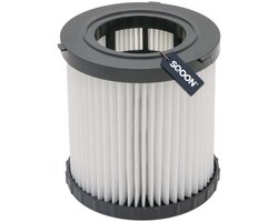 SQOON® Cilinderfilter Geschikt voor DeWalt DCV580 – Vervangt DCV5801H HEPA-filter