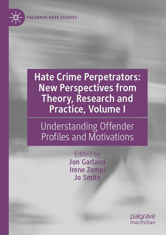 Law and Criminology (R0) - Hate Crime Perpetrators: New Pers ... - cover