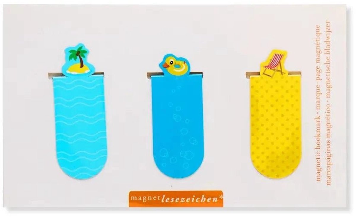 Magnetische Boekenlegger Zomer - Boekenlegger