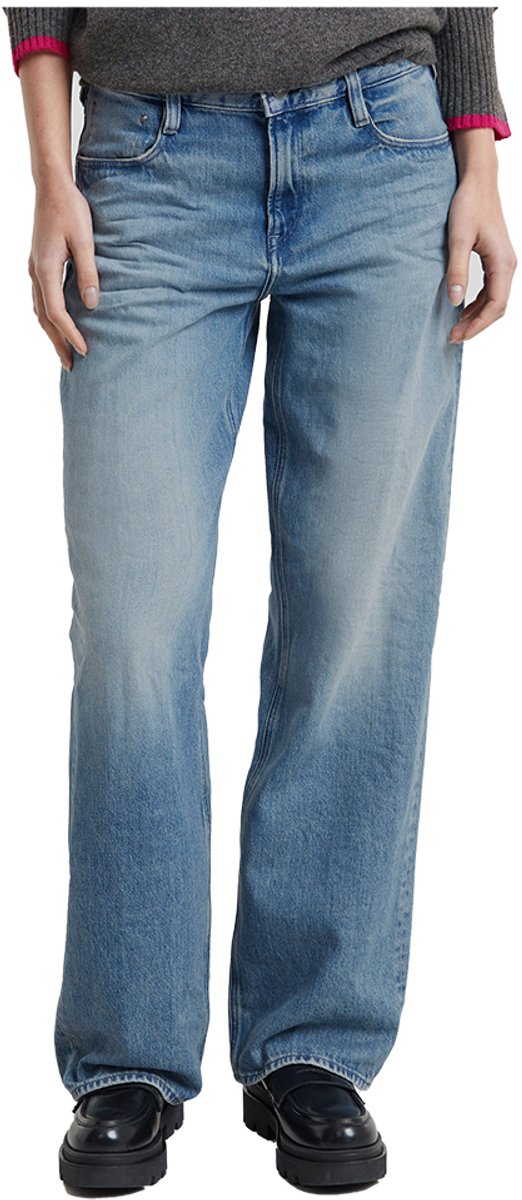 G-STAR Judee Loose Wmn Dames Jeans sun faded air force Blauw