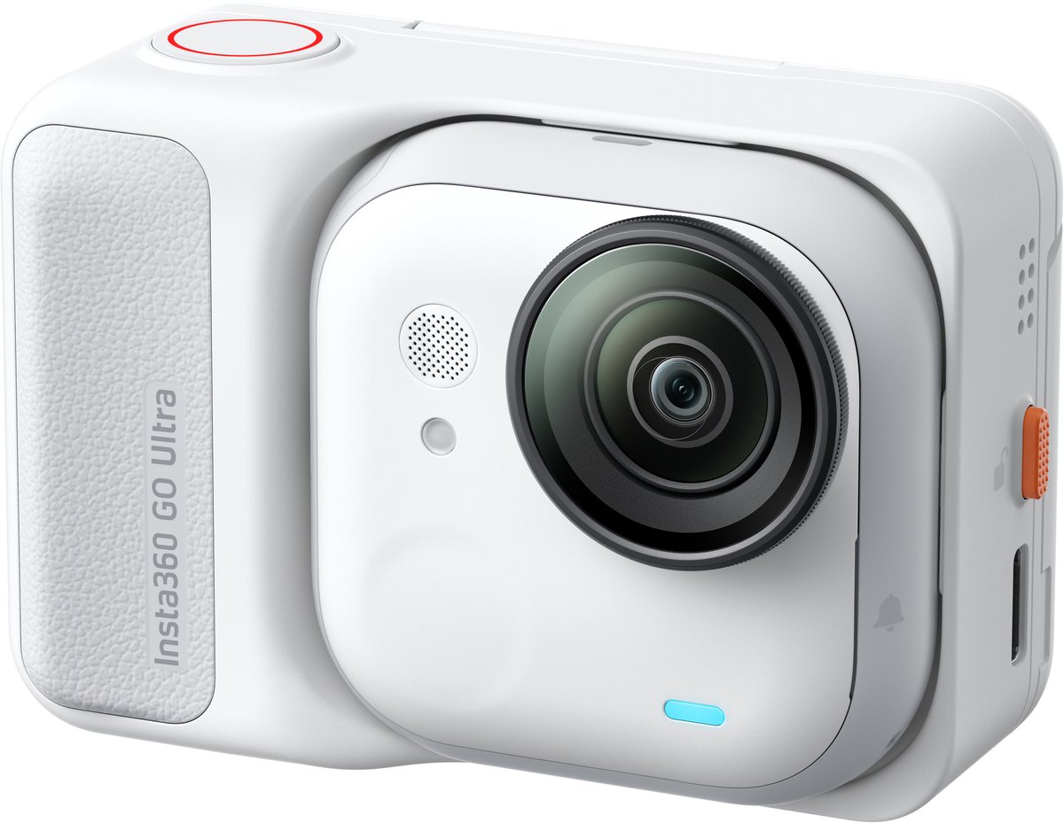Insta360 - GO Ultra Creator Bundel - Arctic White - 4K 60 FPS-video - Action Camera thumbnail 4