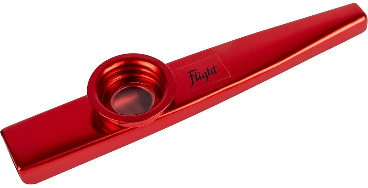Flight ALMKZRD Signature Aluminium Kazoo - Rood