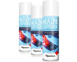 Top 10 Koelmiddelen voor Verzorging en EHBO 2026: Oputec Coldspray Klassiek 3 x 400 ml
