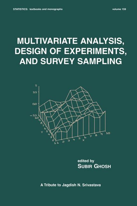Statistics: A Series of Textbooks and Monographs - Multivari ... - cover