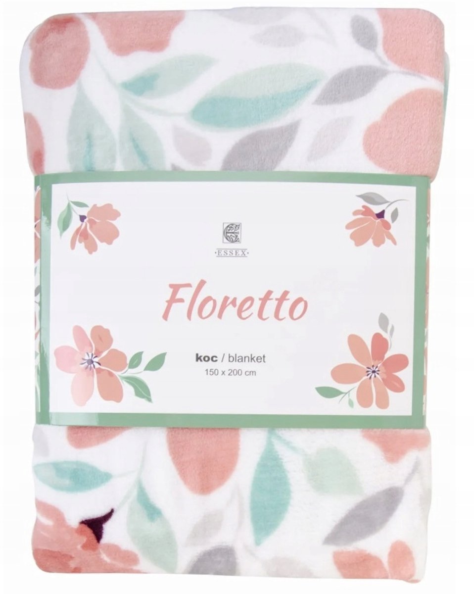 Floretto Pluche Dekentje Microvezel 150x200cm - Zacht & Stijlvol