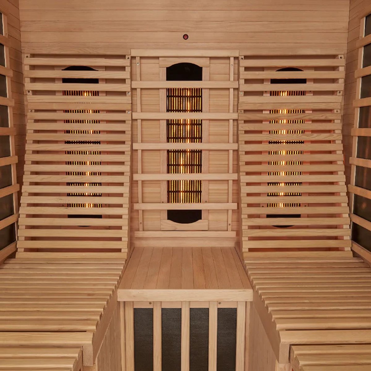 Infraroodcabine / Infraroodsauna Helsinki 150 - 2-3 Personen - 150x150x190 cm thumbnail 3