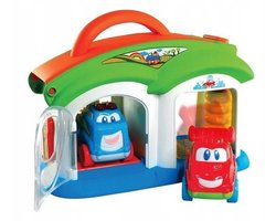 Dumel Servicestation met Auto's - Wasstraat, Laadstation & Glijbaan