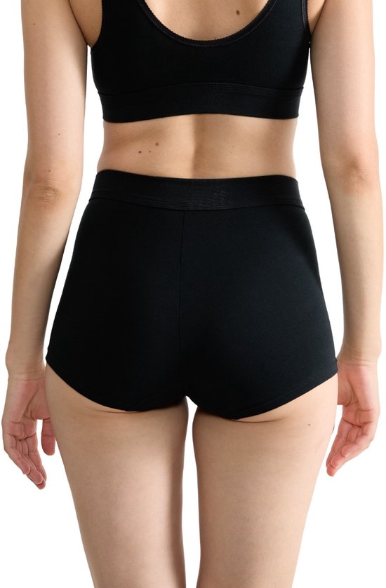 T-shirt court Double Comfort pour femme Sloggi , Zwart