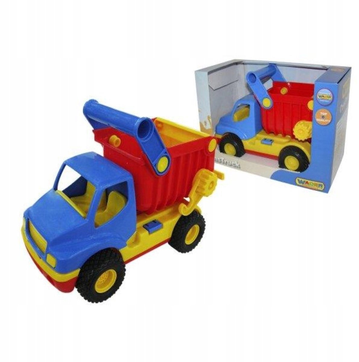 Wader Kiepwagen Speelgoed in Doos - Duurzaam Plastic