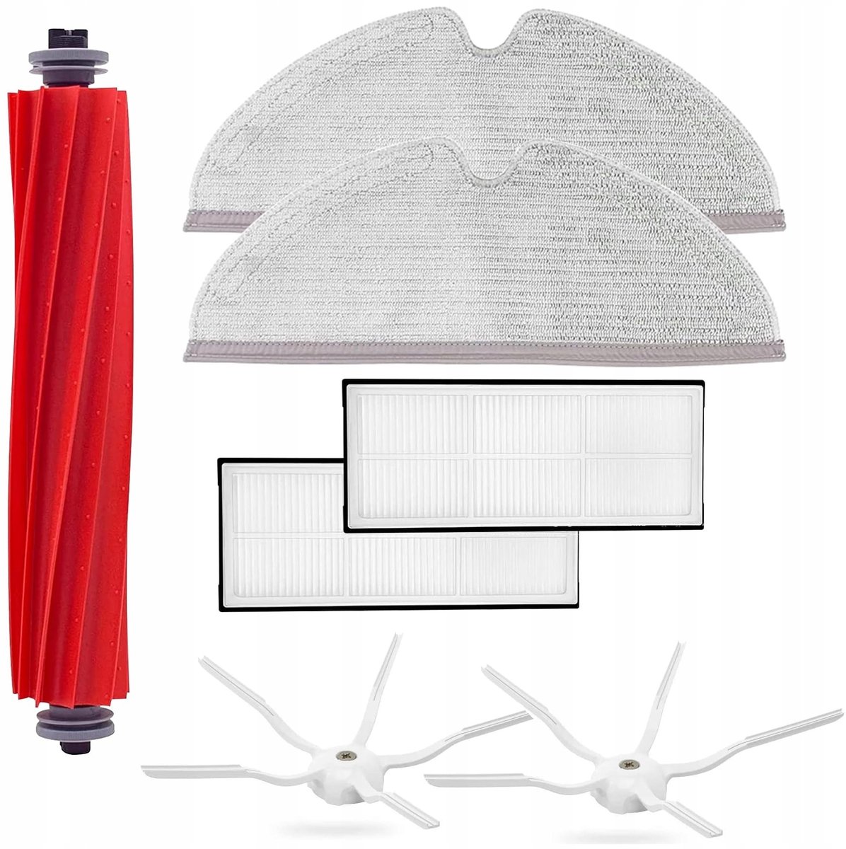 Accessoireset voor Roborock Q7, Q7+, Q7 Max, Q7 Max+, T8 - Filters, Borstels, Mop