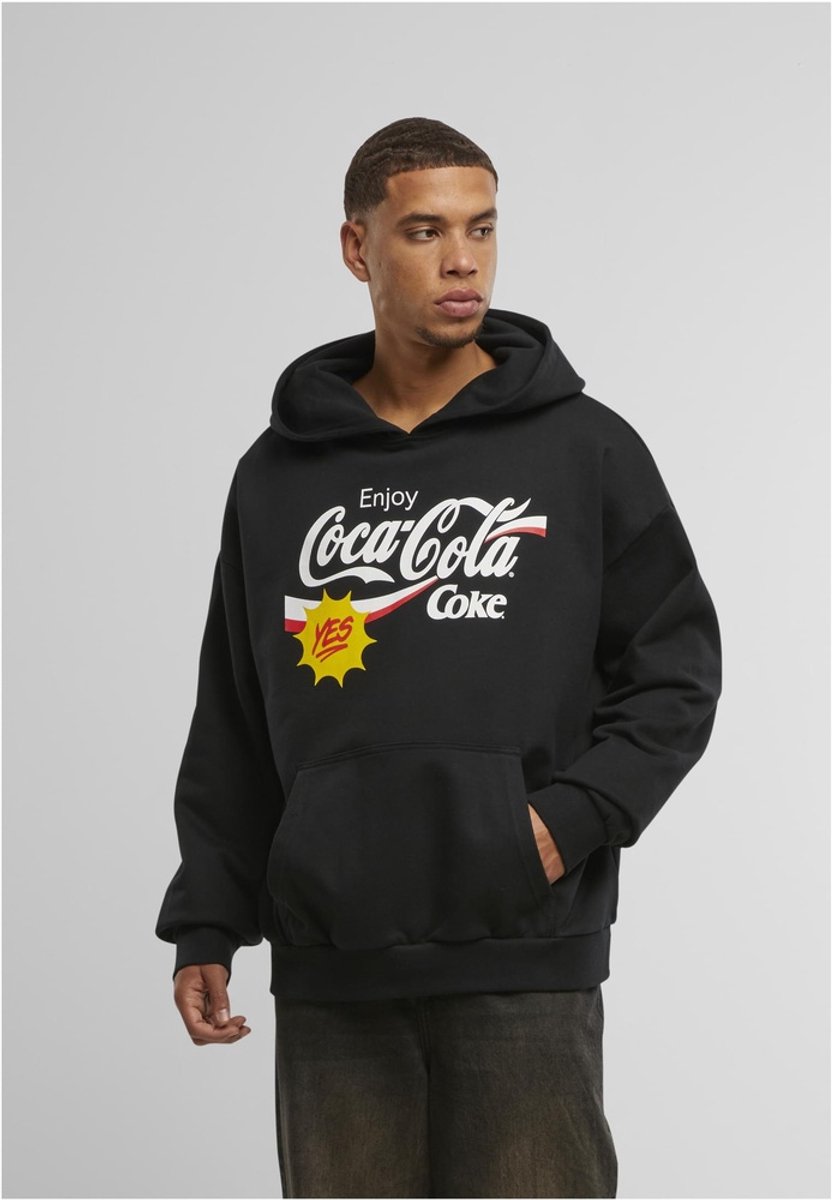 Merchcode Coca Cola - Refreshed Oversize Hoodie/trui - M - Zwart