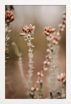 JUNIQE - Poster in houten lijst Nature Out Of Focus -30x45 /Bruin &