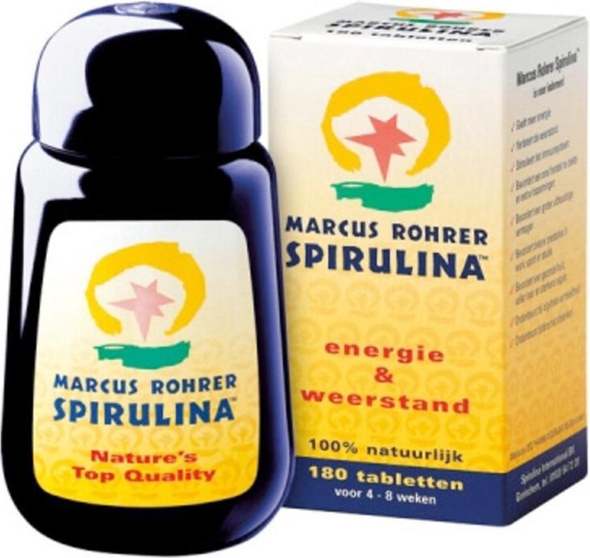 weer vermoeidheid uitslag Marcus rohrer spirulina tabl 180 st | bol.com