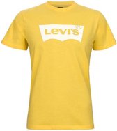 LEVI'S T-Shirt met logo op de voorkant Geel/Wit Heren