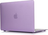 Coque Macbook Air 13 pouces 2018 de By Qubix - Air 13,3 "- 2018, version touch id - Violet - Convient uniquement au MacBook Air 13 pouces (Numéro de modèle: A1932) - Protégez votre MacBook avec style!