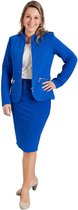 Dames travelar rok kobalt met touwtjes | Maat S