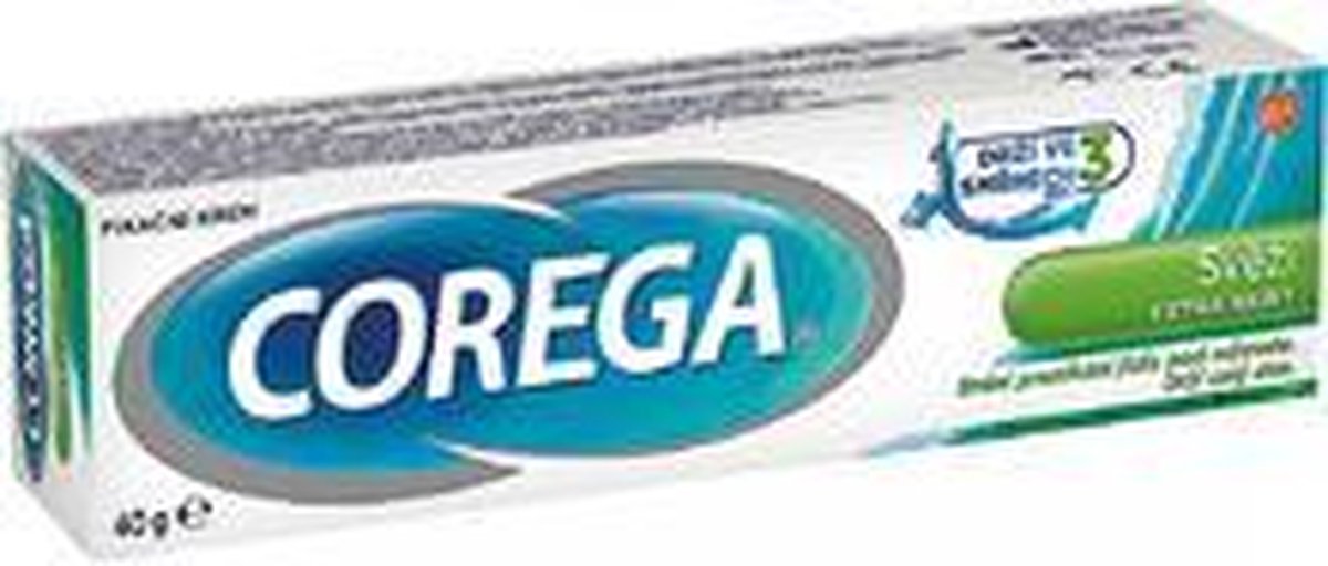 Corega - Fresh extra strong fixation cream 40 g - 40.0g