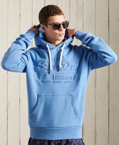 Superdry Heren Trui Vintage Logo hoodie met reliëf