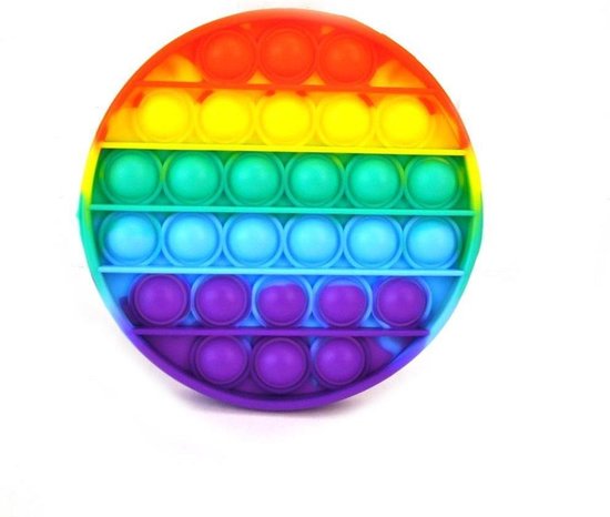 Thumbnail van een extra afbeelding van het spel Stress Pop'n Play Rainbow Assorti