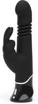 Greedy Girl Thrusting G-Spot Rabbit Vibrator - Black