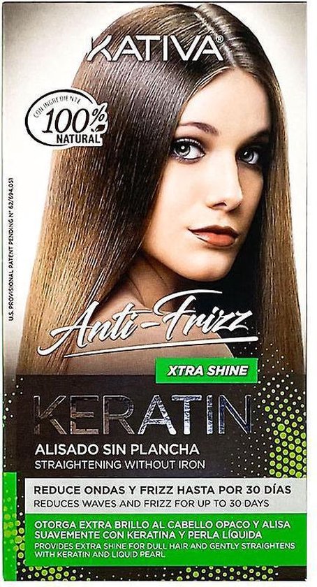 KATIVA Anti Frizz XTRA SHINE Hair strengthening remedy | bol.com