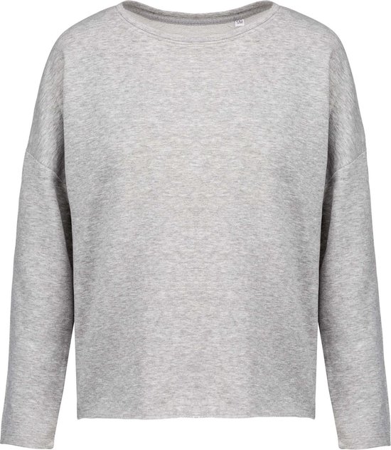 Kariban Dames/dames Oversized Sweatshirt (Lichtgrijs)