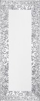 Zilveren Spiegel Modern 52x102 cm – Zenta – Brocante Spiegel Zilveren rand – Gerecycled Spiegel Zilver – Spiegel Zilveren lijst – Perfecthomeshop