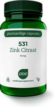AOV 531 Zink Citraat 15 mg - 60 vegacaps - Mineralen - Voedingssupplement