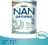 Nestle Nan Optipro 3 Groeimelk vanaf 1 jaar - Flesvoeding Baby - 1 x 800 gr
