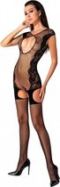 PASSION WOMAN BODYSTOCKINGS | Passion Woman Bs082 Bodystocking - Black One Size
