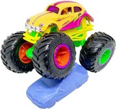 Hot Wheels Monstertruck Vw Beetle 9 Cm Die-cast Geel 2-delig