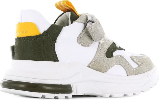 Shoesme witte sneakers met gele details | bol.com