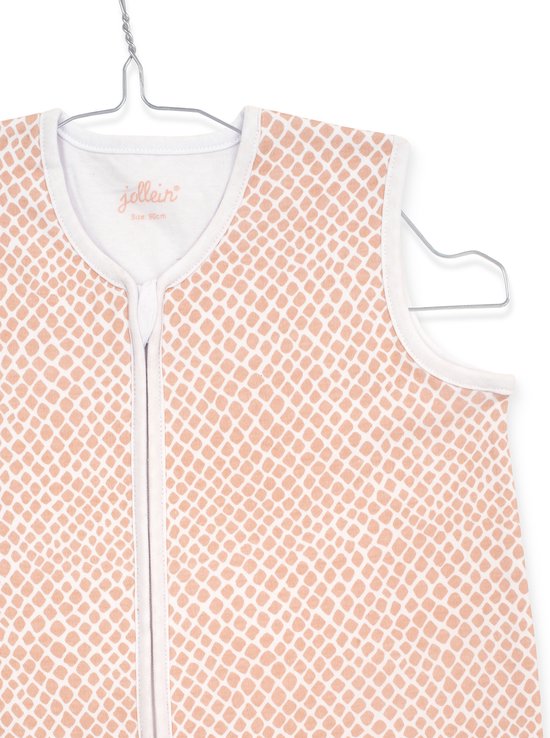 Jollein Zomerslaapzak Baby Jersey 70cm Snake - Pale Pink van Jollein — afbeelding 2