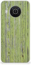Cover Case Nokia X10 | X20 Smartphone hoesje Green Wood