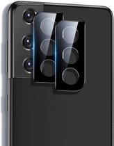 Camera lens beschermer Geschikt voor: Samsung Galaxy S21 Plus (2021), 2-pack, krasbestendig ultradun gehard glas Screenprotector
