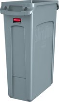 Rubbermaid Slim Jim Container met Luchtsleuven 87ltr - F649